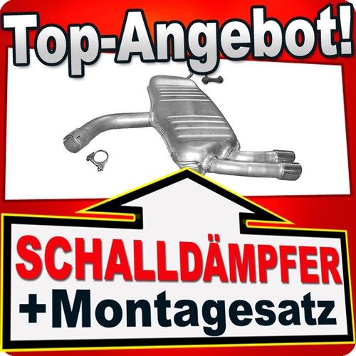 Endschalldämpfer für audi - endschalldämpfer, a3