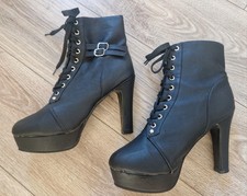 High Heel Stiefeletten 12cm