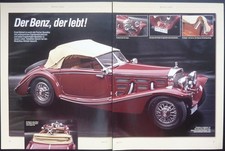 Mercedes Benz 500k,  getunt,  in 1-8 von Pocher.....ein Modellbericht #1107m