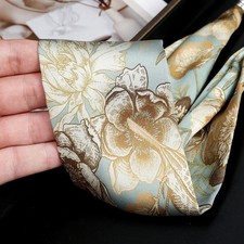 Seidentuch Halskette mit