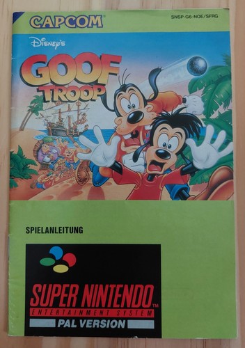 Goof troop super nintendo - super,