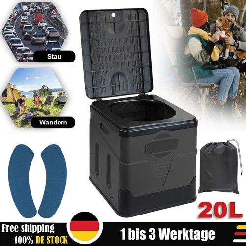20l faltbare campingtoilette - 20l,