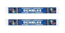 Schalke Gelsenkirchen Fußball Ultras Seidenschal ❗️TOP ❗️