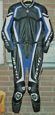Rev'it Sport- Lederkombi 2 tlg Gr. 52 blau/schwarz  pas.GSX-R,R1 o.ä.