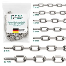 Rundstahlkette kurzgliedrig