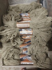 600g / 12x Seide & Wolle Busse Wolle lindgrün selten