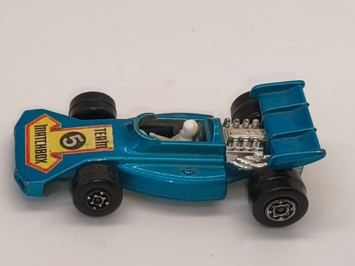 Rennwagen team matchbox - rennwagen, blau