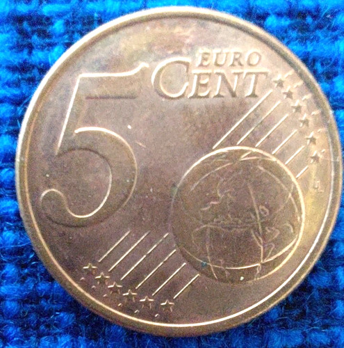 Kursmünze eurocent - kursmünze, 5
