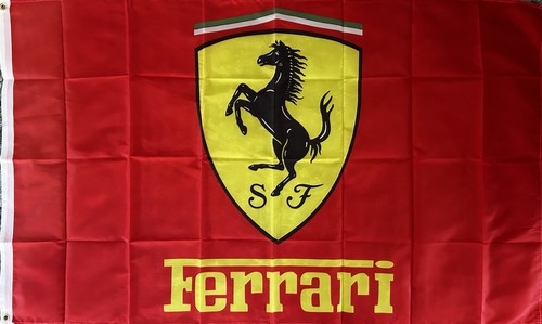 Fahne ferrari rot - 360, 430