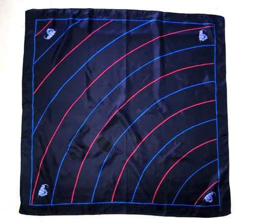Vintage seidentuch silk scarf - seidentuch.,