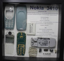 Nokia 3410 im Rahmen – Retro Deko  | Vintage Handy Kunst