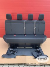 Mercedes Sprinter W907 Sitzbank hinterer Fahrgastraum vier Sitze DOKA Kunstleder