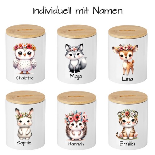 Spardose personalisiert mit - personalisiert,