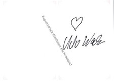 Original Autogramm Udo Walz (1944-2020) Friseur /// Autogramm Autograph s 324419