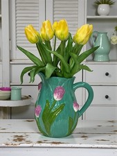 Farbenfrohe Kanne Vase Keramik