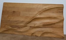 Wanddeko Relief Landschaft