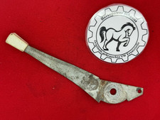 VW Käfer Heizungshebel weiß Heizung Betätigungsebel Griff Hebel Karmann Ghia Bug