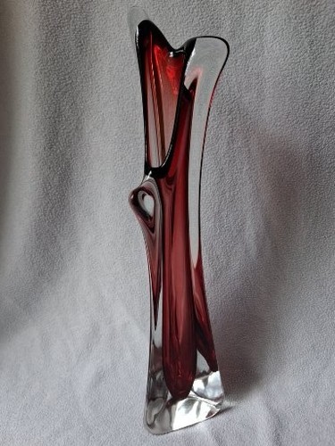 Murano glas vase fingervase - murano,