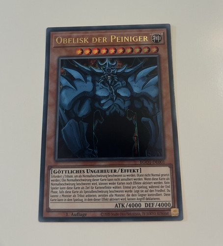 Obelisk der peiniger - yu-gi-oh!,
