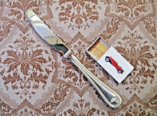 1 Tafelmesser (mehr da) Rosenthal Versace MEDUSA 150g massiv versilbert #B2303