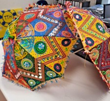 Schirm Gothic Indien Textil