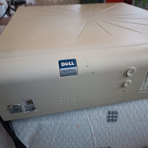Vintage desktop computer dell - desktop,