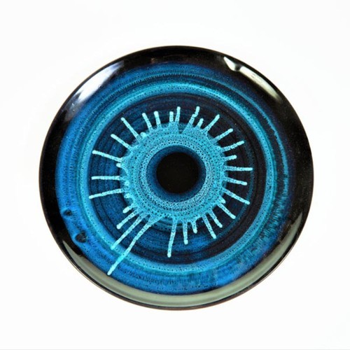 Tiefer teller schwarz blau - tiefer,