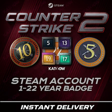 Steam Account | 1-22 Years