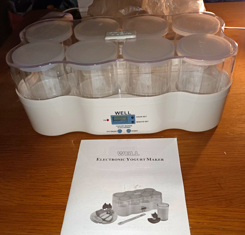 Well electronic yogurt maker - well,