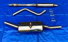 Edelstahl Auspuffanlage VW