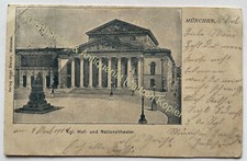 AK München 1899 Nationaltheater