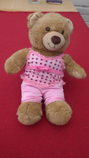 Build a Bear "Teddybär", 37cm mit Shirt und Hose, org. Geburtsurkunde