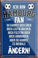 "Hamburg Fan" Magnet Fußball