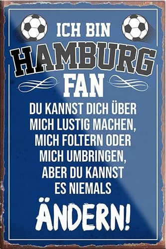 Hamburg fan magnet fußball - fan",