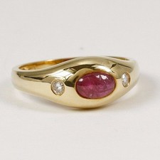 Klassischer Ring in 585 Gold