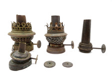 Lot antike Petroleumlampen