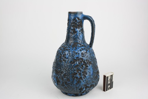 Fat lava blaue keramikvase - fat,