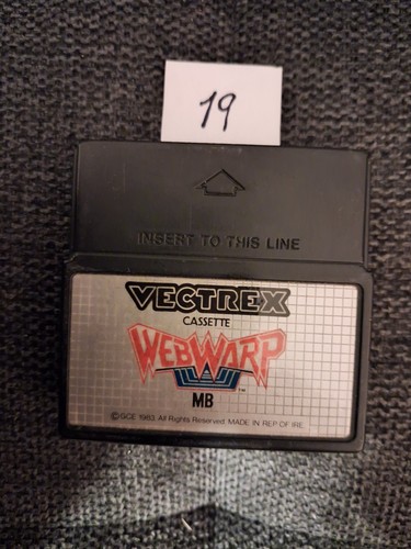 Vectrex cassette web warp mb - vectrex,