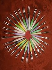 30 DDR Party/Cocktailgabeln in