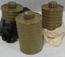 3 Filter  Gasmasken ABC