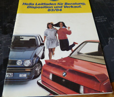Hella Katalog- altes  Autozubehör-Scheinwerfer uvm.  1983/84   71 Seiten