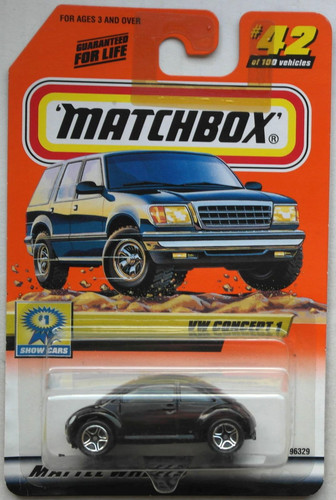 Matchbox volkswagen concept - vw,
