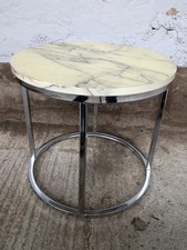 Vintage Chrom Couchtisch 70er