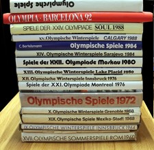 15 Olympiabücher bzw