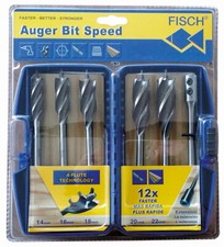 Fisch AUGER BIT SPEED SET