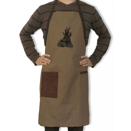 Schürze mit jagd motiv - schürze,