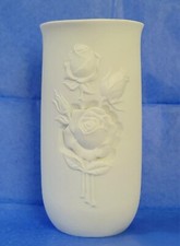 White Bisque PORCELAIN ROSES