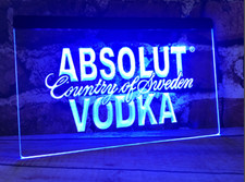 Absolut PREMIUM VODKA LED Neon