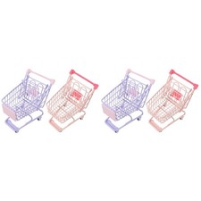  4 PCs kleiner Einkaufswagen
