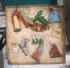 Sehr Alte Krippenfiguren